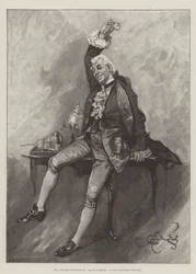 Mr Charles Wyndham as David Garrick, at the Criterion Theatre